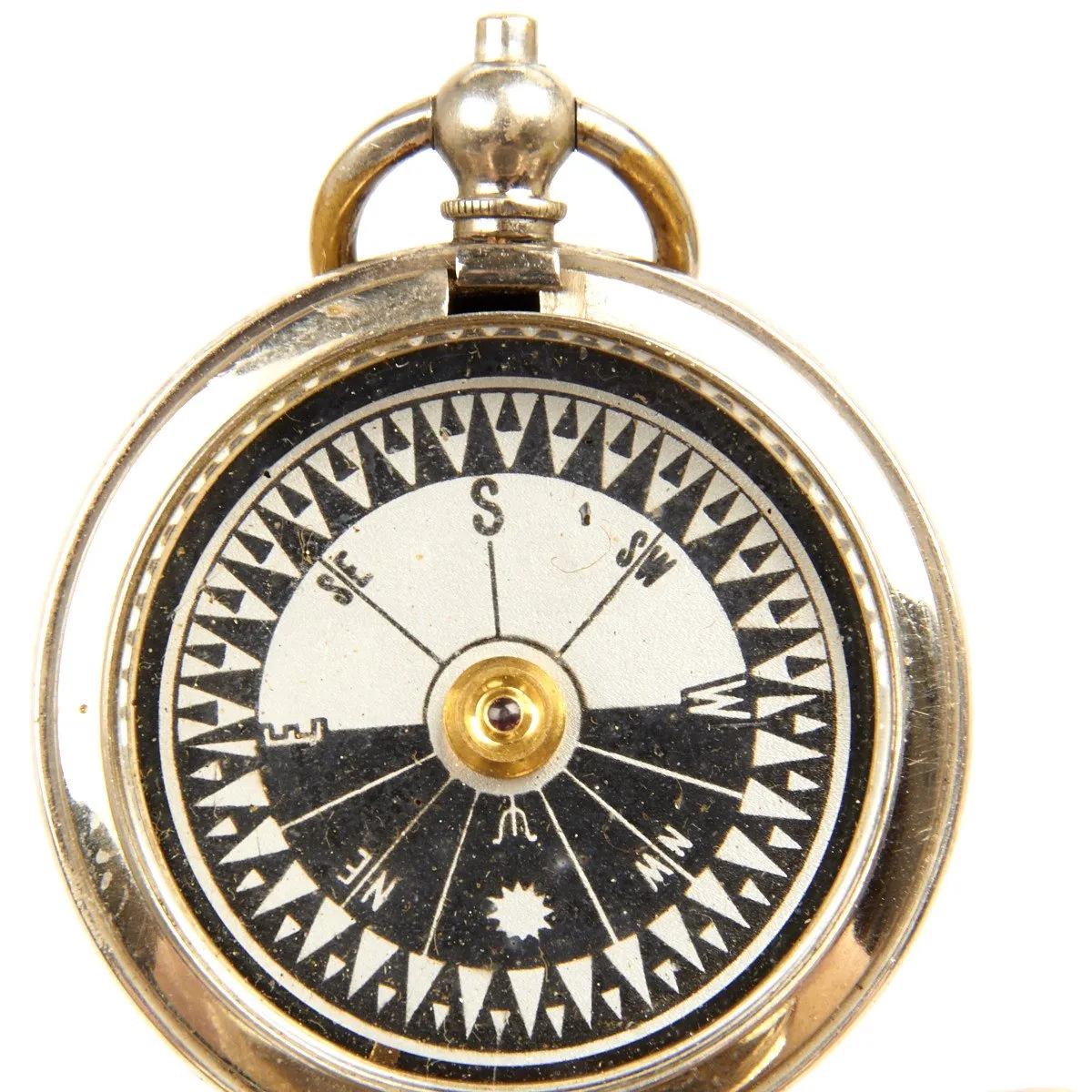 Original British WWI 1915 Sherwood & Co Army Officer Pocket Compass
