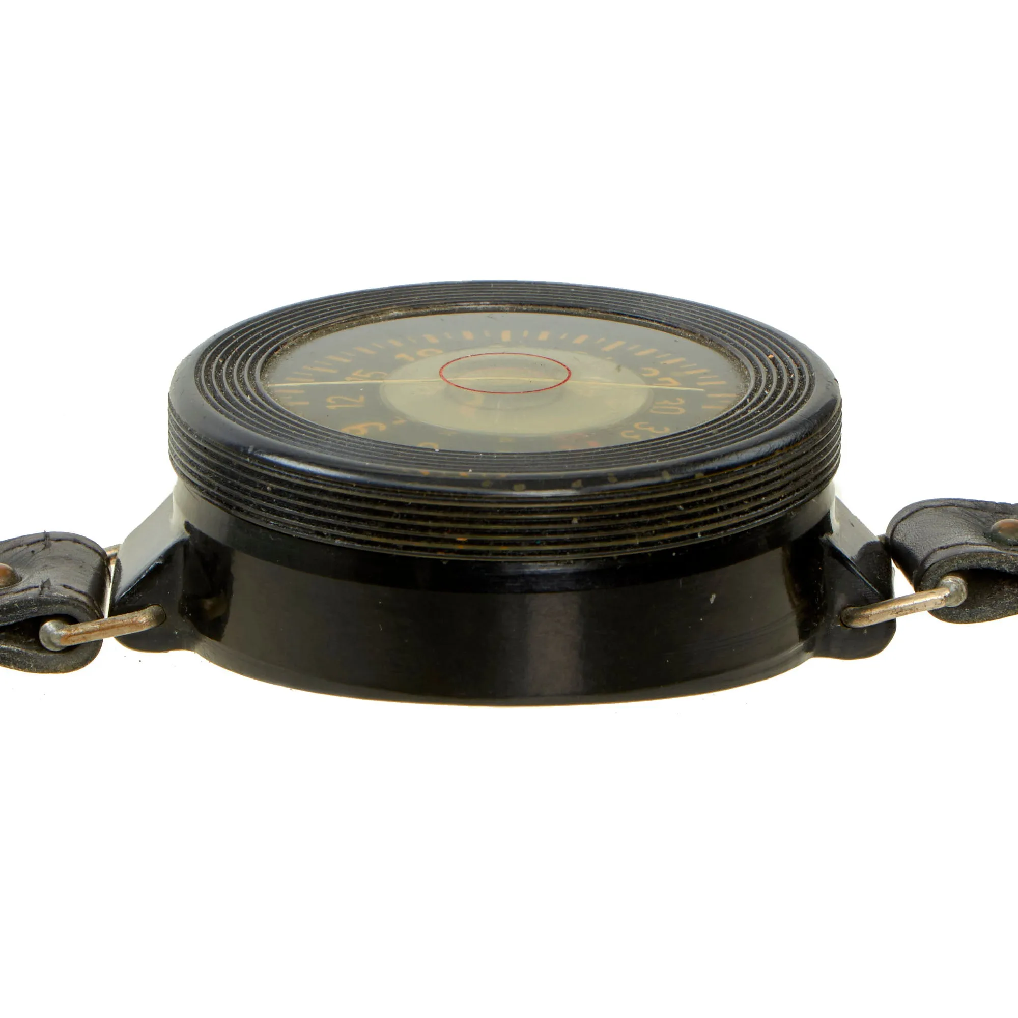 Original German WWII Luftwaffe Aviator Early Model AK 39 Wrist Compass with Armband