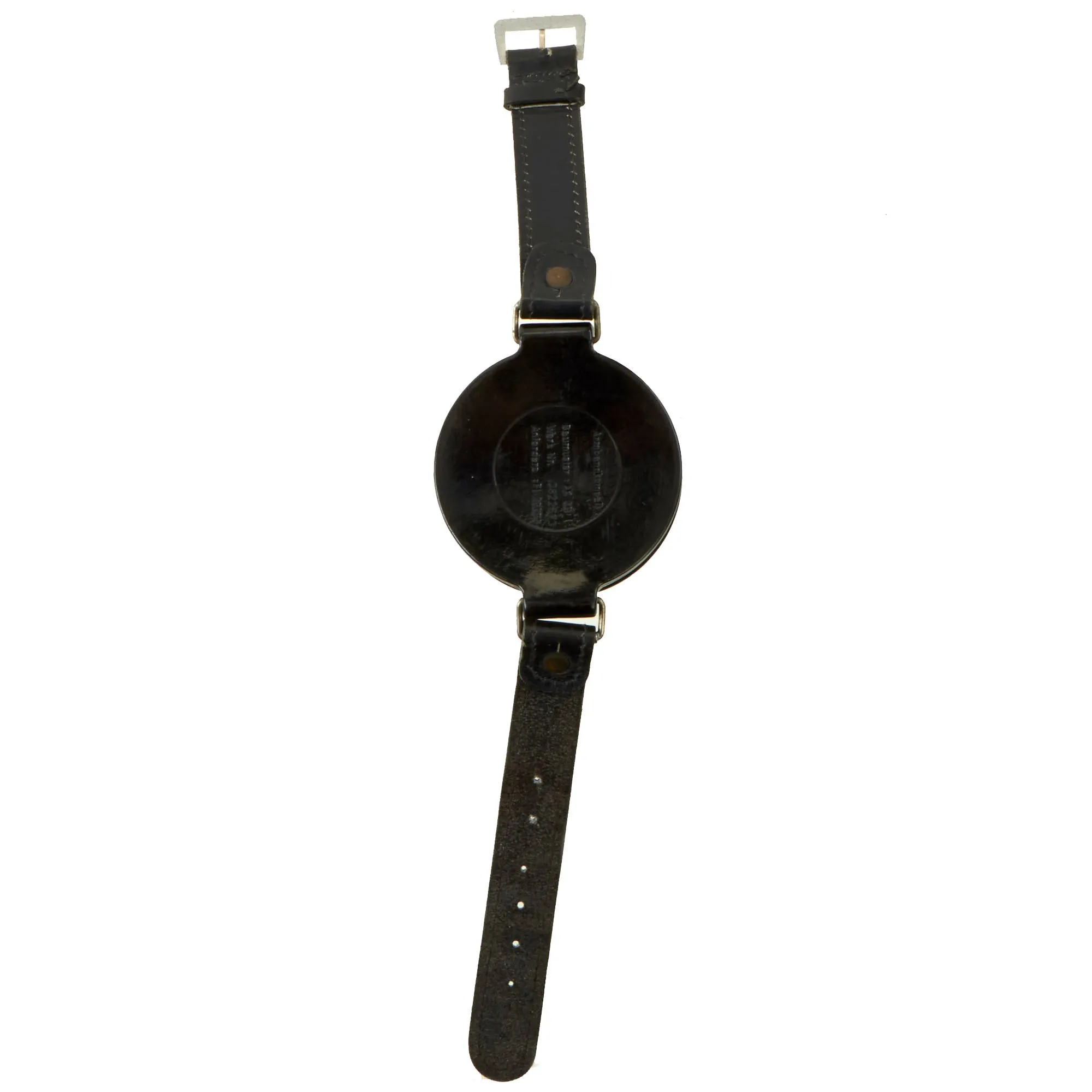 Original German WWII Luftwaffe Aviator Early Model AK 39 Wrist Compass with Armband