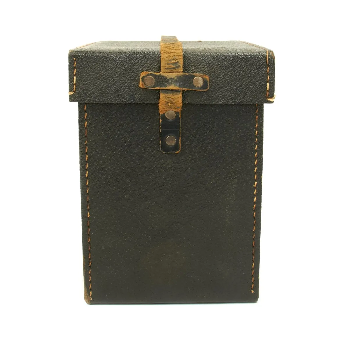 Original German WWII Luftwaffe Junkers Aircraft Compass Orterkompass Lkf 5b in Leather Case - Dated 1938