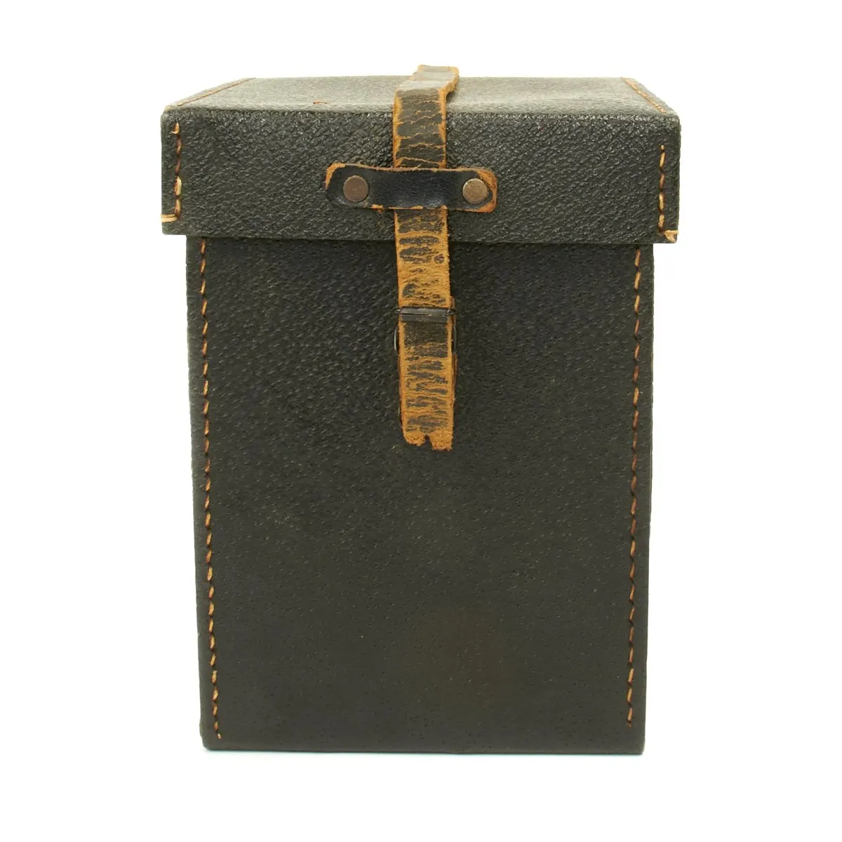 Original German WWII Luftwaffe Junkers Aircraft Compass Orterkompass Lkf 5b in Leather Case - Dated 1938