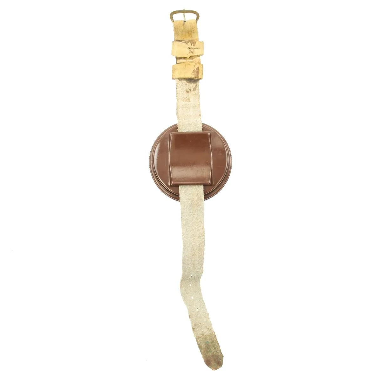 Original U.S. WWII Paratrooper Intact Liquid Filled Wrist Compass by Taylor with Wrist Band