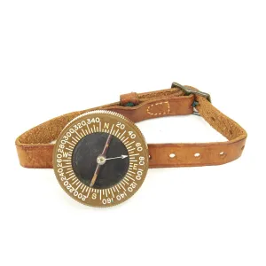 Original U.S. WWII Paratrooper Wrist Compass by Superior Magneto Corp