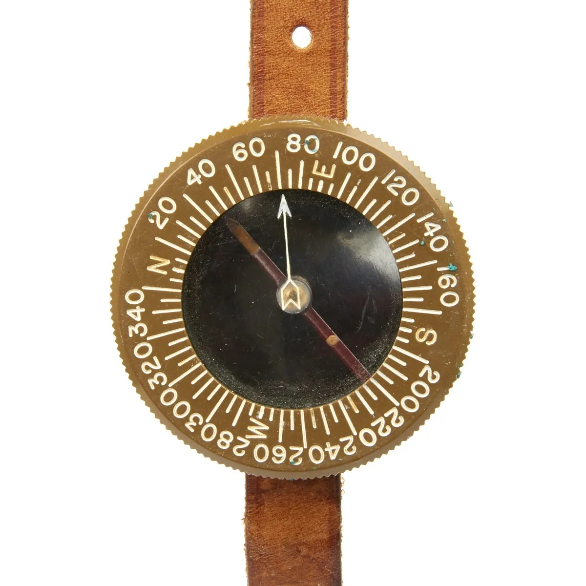 Original U.S. WWII Paratrooper Wrist Compass by Superior Magneto Corp