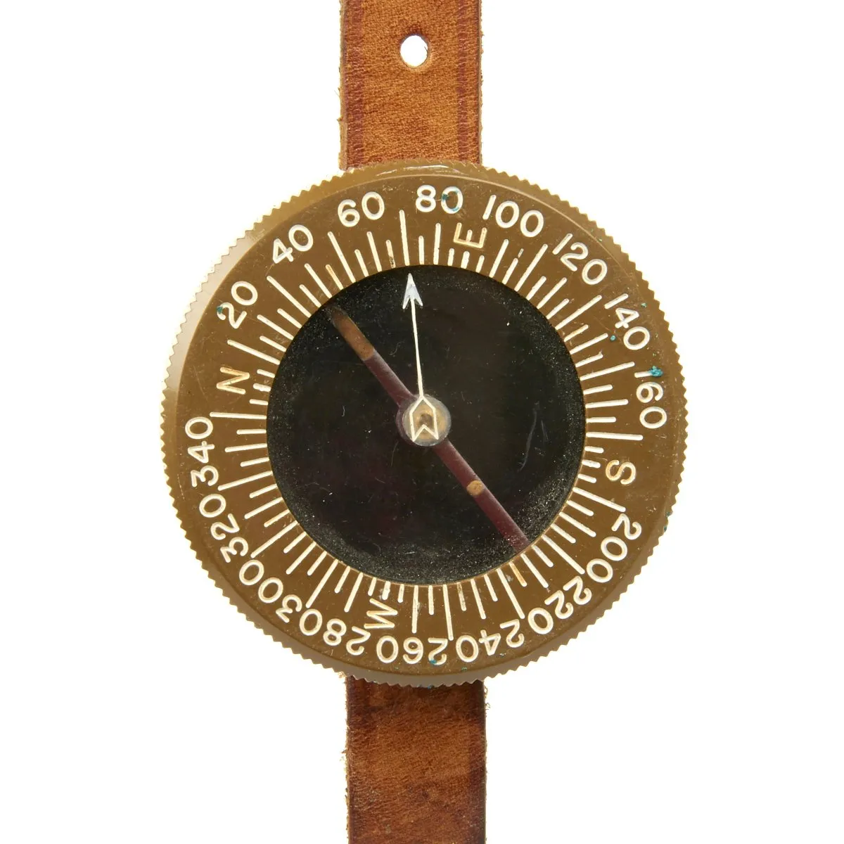 Original U.S. WWII Paratrooper Wrist Compass by Superior Magneto Corp