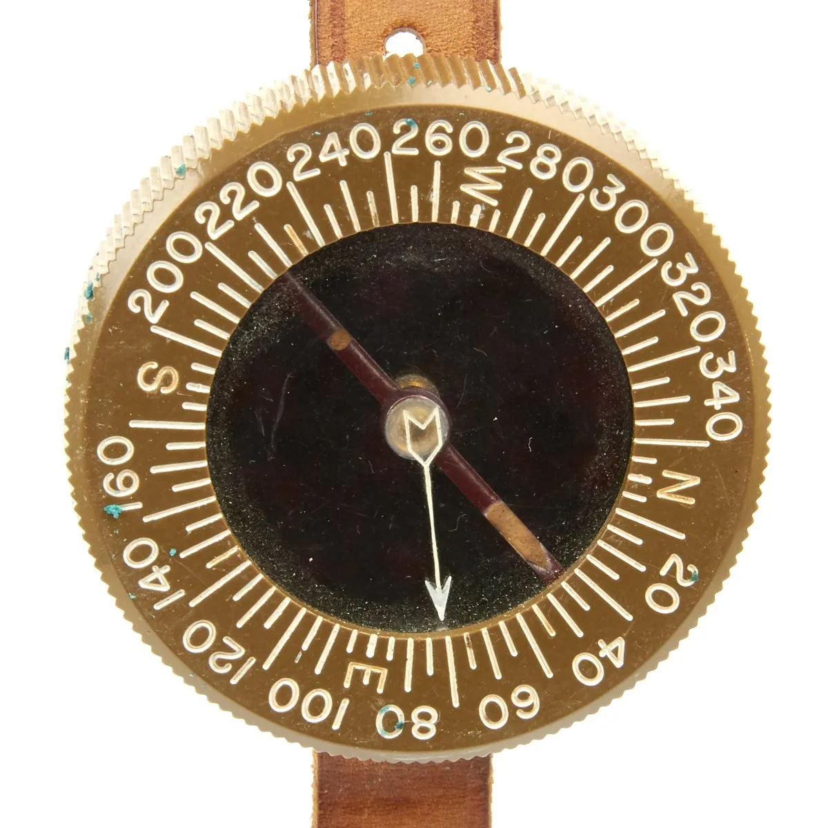 Original U.S. WWII Paratrooper Wrist Compass by Superior Magneto Corp