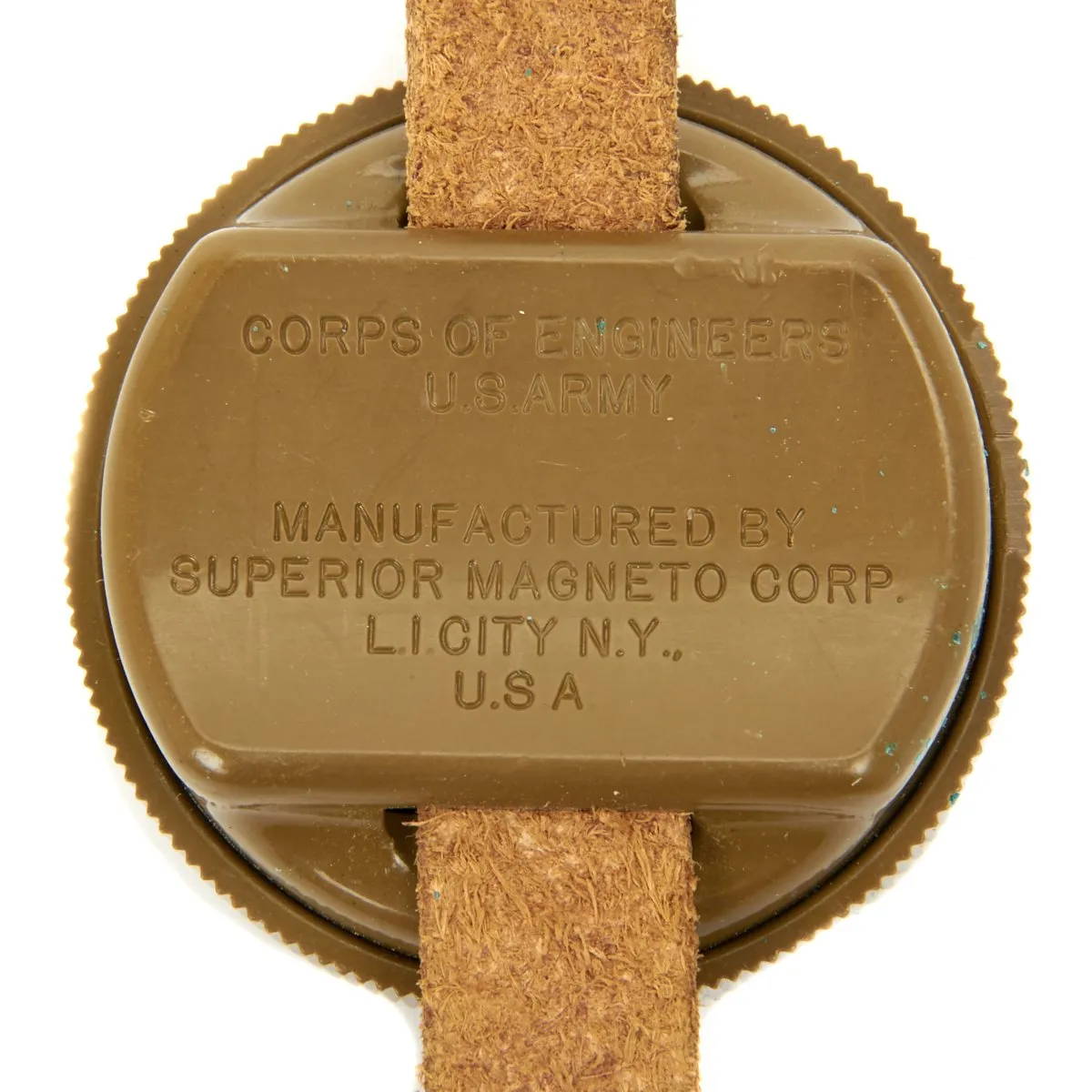 Original U.S. WWII Paratrooper Wrist Compass by Superior Magneto Corp