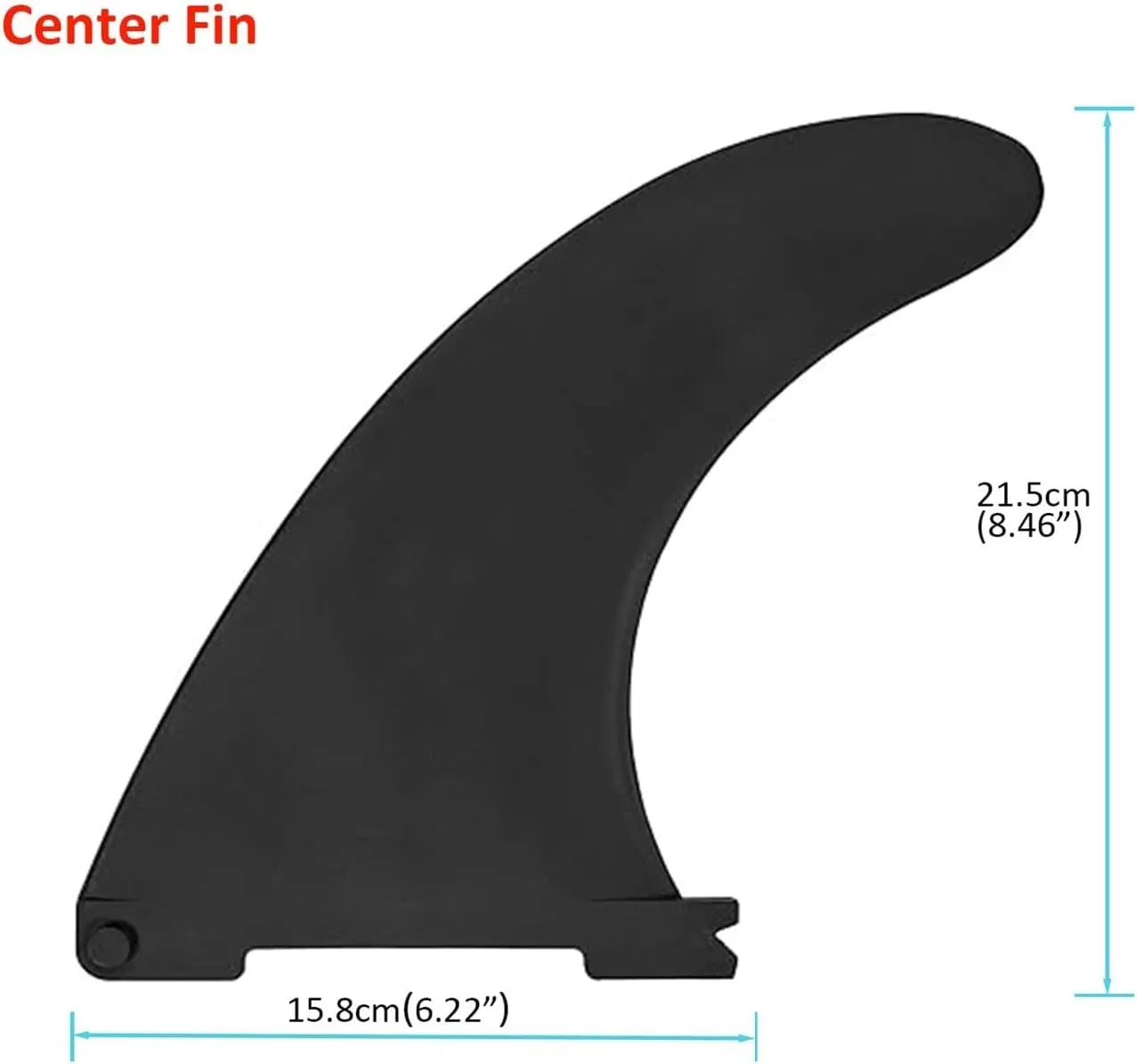 Paddleboard Fin Replacement Inflatable SUP Stand Up Paddle Board Accessory Quick Lock Fins - Choose from Center Fin/Side Fins