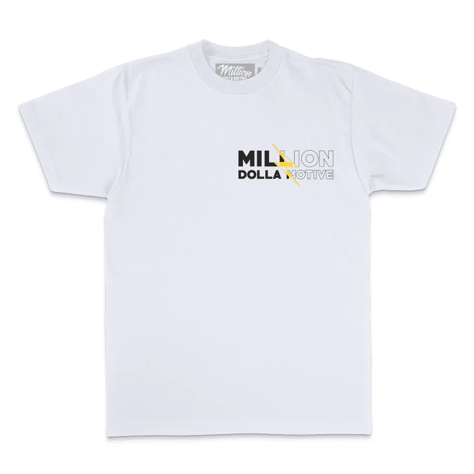 Pray Manifest Hustle - White T-Shirt