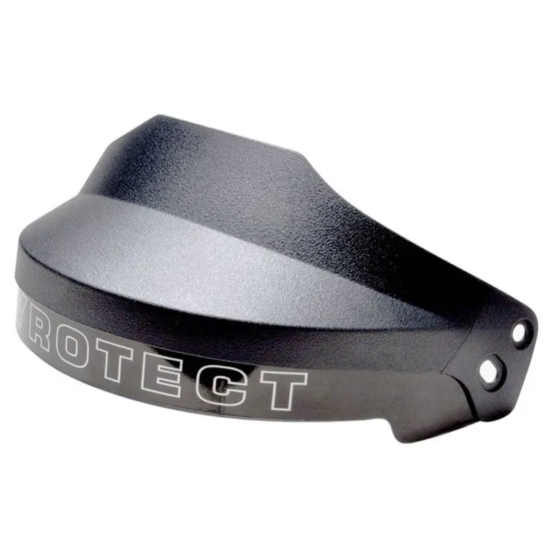 Pyrotect Helmet Visor for Open Face/Full Face Helmets - Black