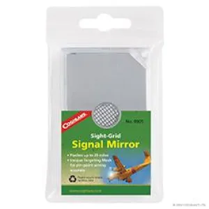 Sight-Grid Signal Mirror