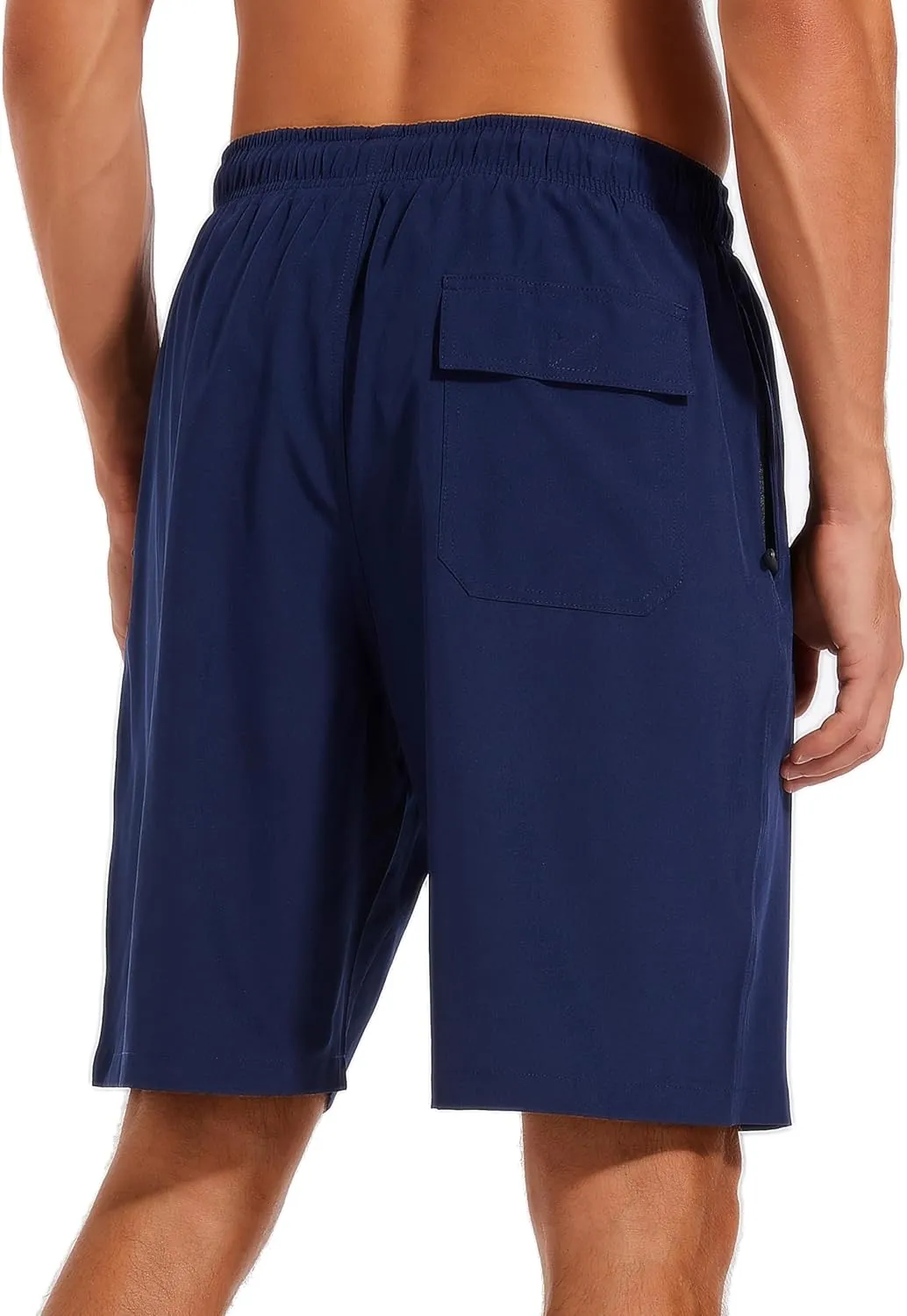 SILKWORLD Mens Swimming Shorts Quick Dry Beach Trunks Swimwear with Mesh Lining