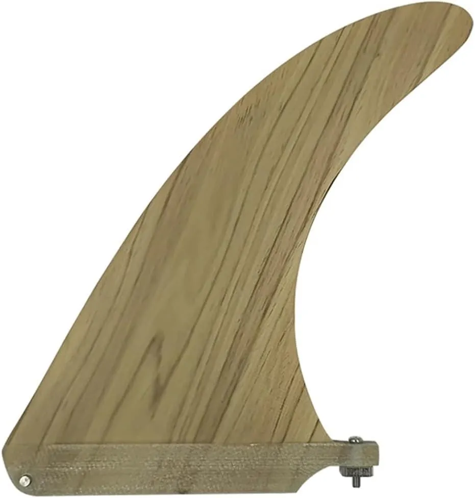 Surfboard Fins Longboard Fin 7~10.25inch Bamboo Fiber Single Fin Sup Board Centre Fin Multi-Size Surfboard Quilhas Sup Central Keel Surfing Accessories (Color : 8 inch)