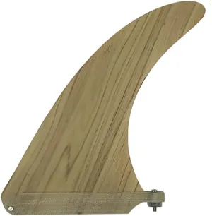 Surfboard Fins Longboard Fin 7~10.25inch Bamboo Fiber Single Fin Sup Board Centre Fin Multi-Size Surfboard Quilhas Sup Central Keel Surfing Accessories (Color : 8 inch)