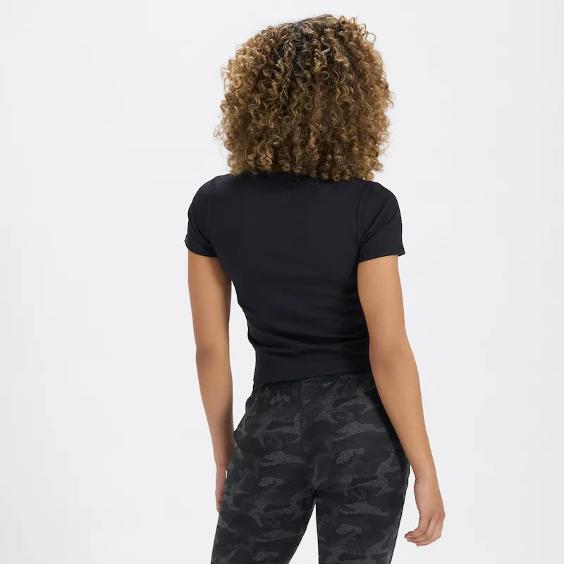 Vuori Pose Fitted Tee - Black