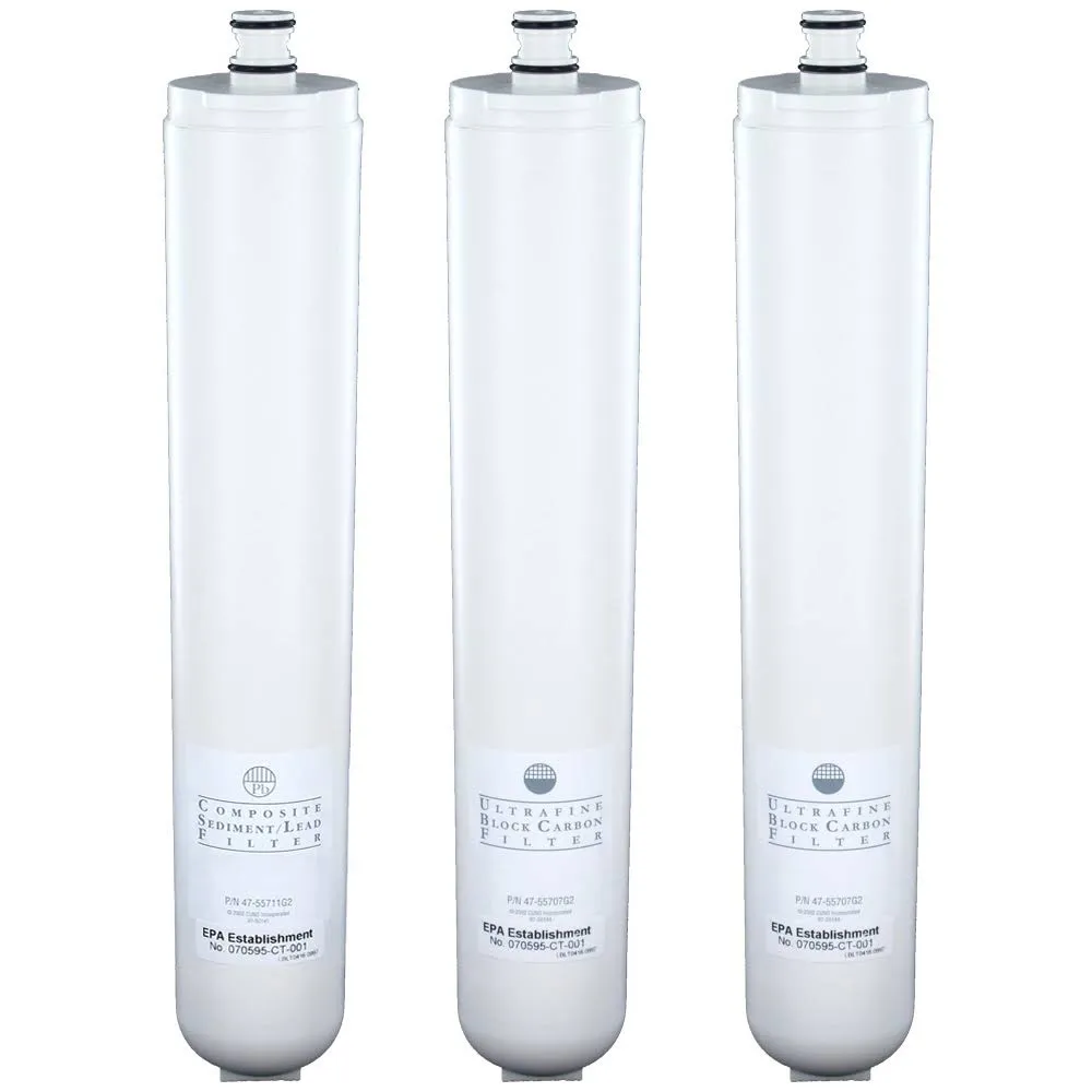 Water Factory Water Filter Set | Cuno SQC Pro Reverse Osmosis Filters